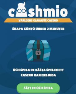 Spela på världens gladaste casino - Cashmio!