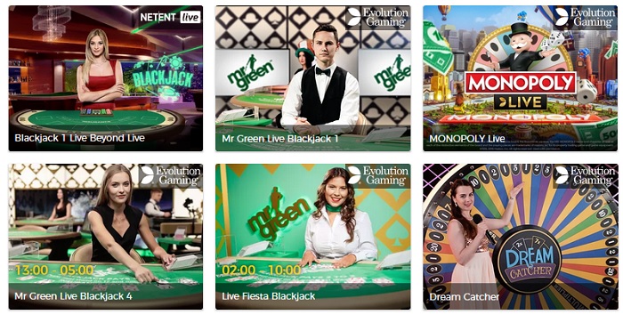 Fördelar med live casino - börja spela nu på Mr Green!